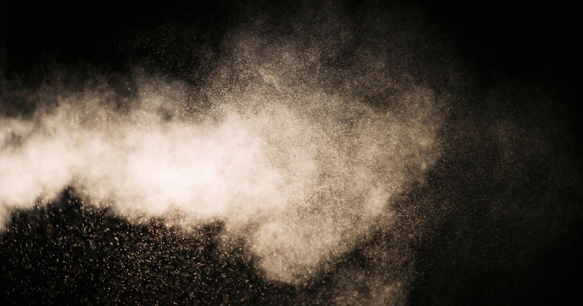 dust hazard at work